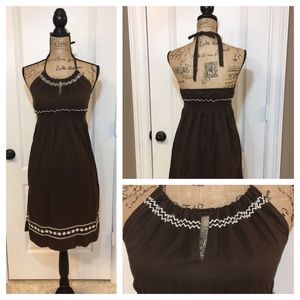 OLD NAVY Tie neck dress